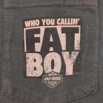 할리데이비슨 FAT BOY 티셔츠