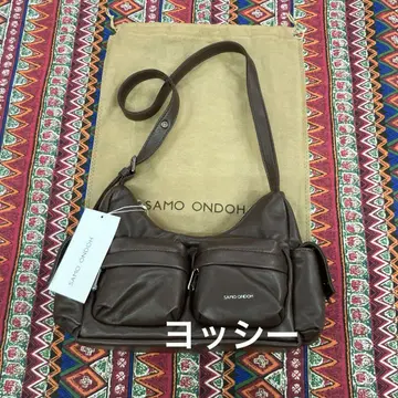 SAMO ONDOH 브라운 숄더백 M