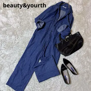 beauty&yourth 린넨코튼 데님 올인원