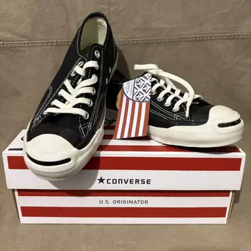 Converse Jack Purcell 블랙 스니커즈