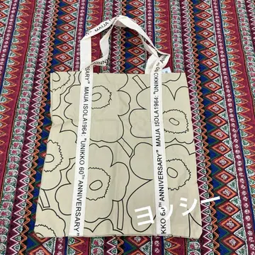 marimekko UNIKKO 60주년 기념 에코백