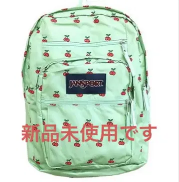 택 포함 새상품 잔스포츠 체리 패턴 백팩 BIG STUDENT 34L