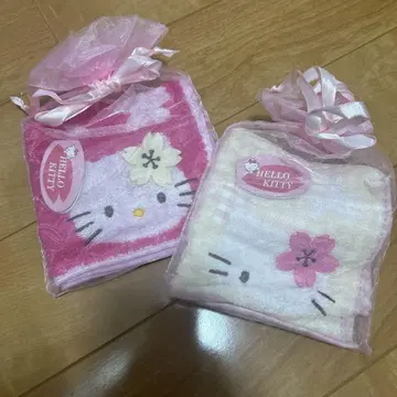 HELLO KITTY 타월 2장 세트