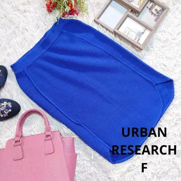 URBAN RESEARCH 니트 스커트 (M 상당) 블루