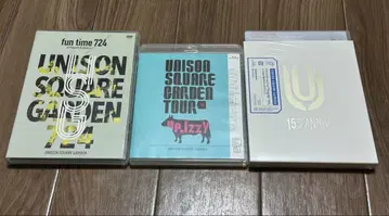 UNISON SQUARE GARDEN DVDBlu-ray 3장 세트