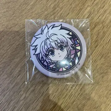 HUNTER x HUNTER 와시 캔뱃지 키루아 유소기 조르딕가