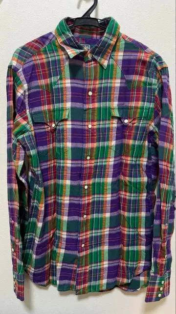 Polo 체크 무늬 긴팔 셔츠 멀티 컬러