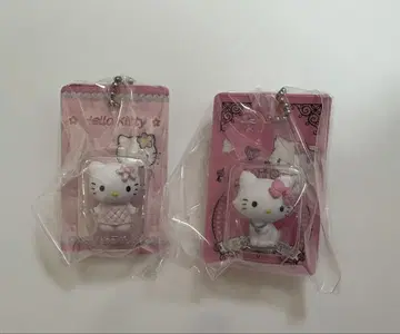 헬로키티 패키지 미니어처 컬렉션 2개 세트 퀼트 챠미