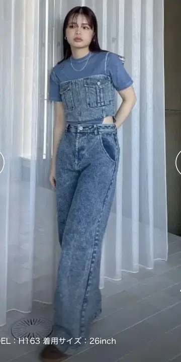 Ameri vintage BUSTIER DENIM SET ROMPERS