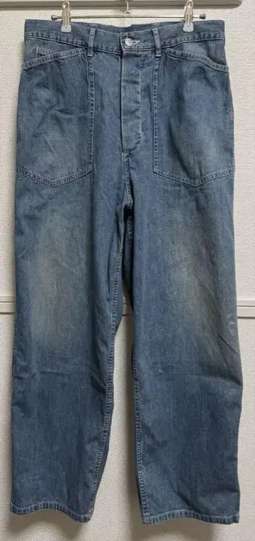 MAATEE & SONS MILITARY DENIM FADE INDIGO