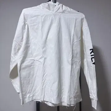 RILY 코듀로이 후디 화이트 이마이치 류지 XL 사이즈
