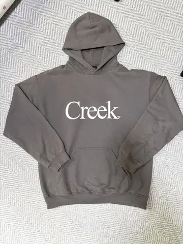 Creek Anglers Device 후드티 차콜 그레이