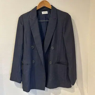 PLST 네이비 더블 자켓 S 사이즈