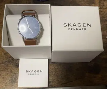 SKAGEN 다크 블루 시계