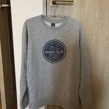 mont-bell 그레이 트레이닝복 M 사이즈
