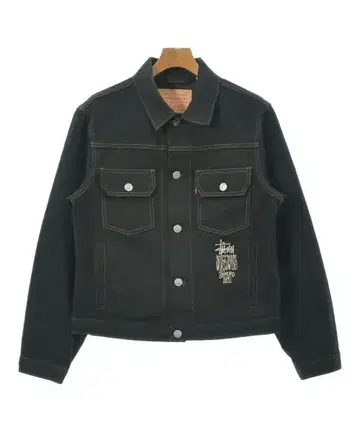 STUSSY 데님 자켓 남성용