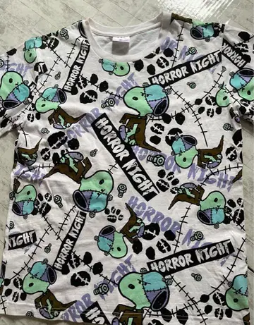 유니버셜 할로윈 호러 나이트 스누피 T셔츠