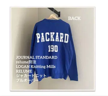JOURNAL STANDARD LOGAN relume 풀오버 F