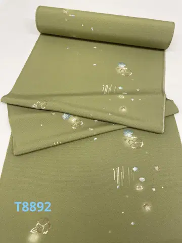 코몬 교유젠 유메로망 토비가라 벚꽃 단풍 나비 순수 실크 옷감