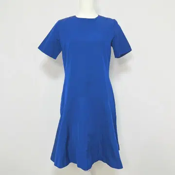 새상품급 LE CIEL BLEU 원피스 반팔 무지 광택 40 일본제