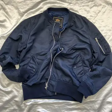 알파 MA-1 플라이트 자켓 M 네이비