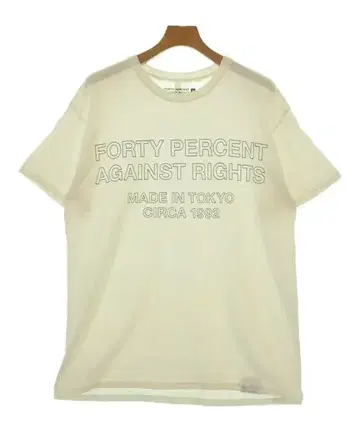 FORTY PERCENT AGAINST RIGHTS 티셔츠 남성용