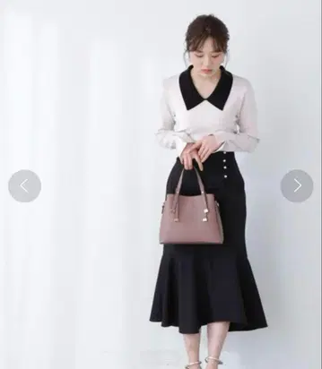 프로포션 바디 드레싱 아지메 개더 머메이드 스커트