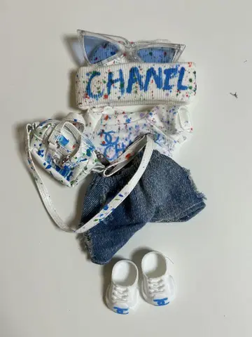 러브브용 C 물감 화이트 세트