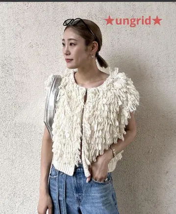 ungrid 루프얀 니트 베스트