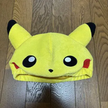 피카츄 플리스 모자