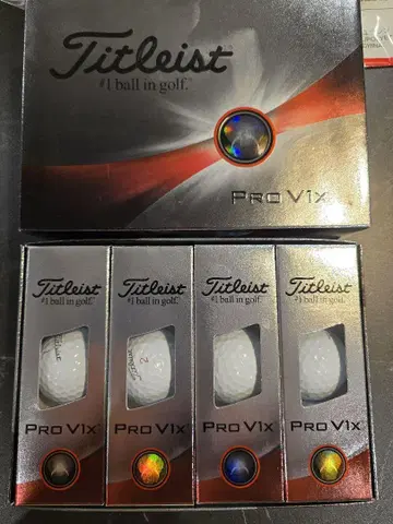 Titleist Pro V1x 골프공 12개입