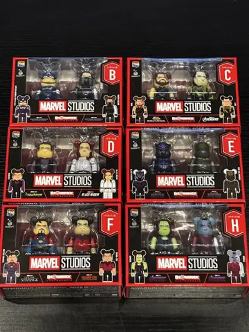 MARVEL STUDIOS 베어브릭 페어 박스상 해피 복권