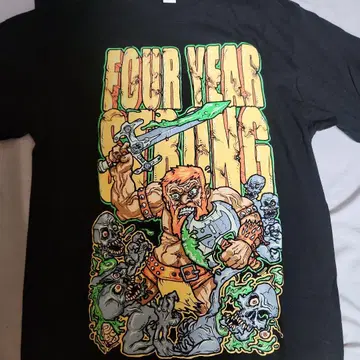 Four Year Strong 티셔츠 M 사이즈 블랙