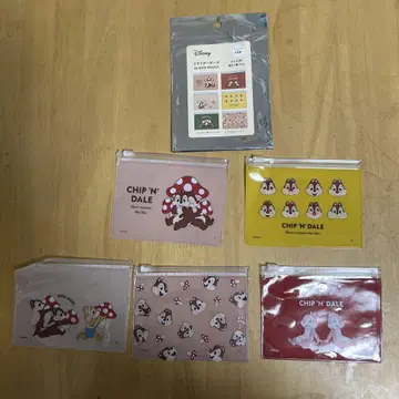 칩앤데일 캔두 슬라이더 파우치 세트