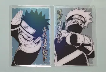 NARUTO 오비토 카카시 홀로 클리어 카드 2장 세트