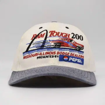 00s USA제 펩시 RAM TOUGH 레이싱 자수 캡 구제 의류