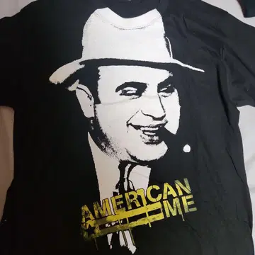 AMERICAN ME 티셔츠 L 사이즈 블랙 메탈코어 데스코어