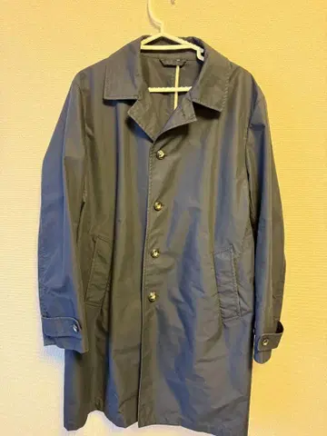 DUFFER 네이비 컬러 트렌치코트 XL