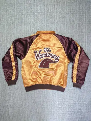 WANDERERS/원더러스 점퍼/블루종 골드 x 브라운 XL