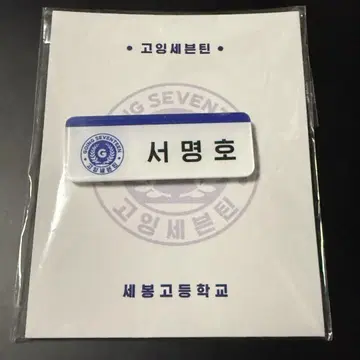 seventeen 고세 네임택 민하오 the8