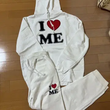 I LOVE ME 후디 & 팬츠 세트