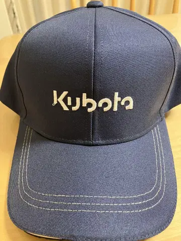 Kubota 네이비 캡 쿠보타 미사용 새상품