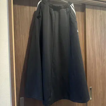 adidas AEROREADY 블랙 롱 스커트