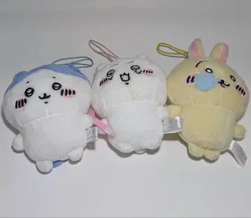 치이카와 하치와레 토끼 봉제 인형 키링 3종 세트