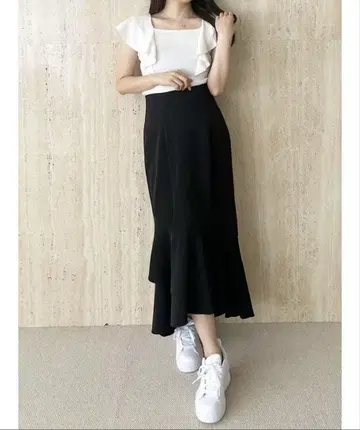 머큐리 듀오 아지메 머메이드 스커트