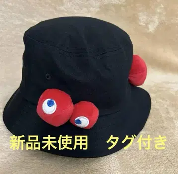 먀크먀크 버킷햇 블랙 코먀크