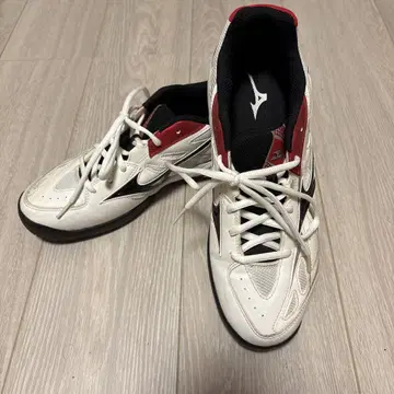 Mizuno 테니스화 화이트/레드/블랙