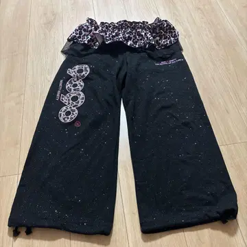 9090 girl logo Glitter sweatpants + 스커트