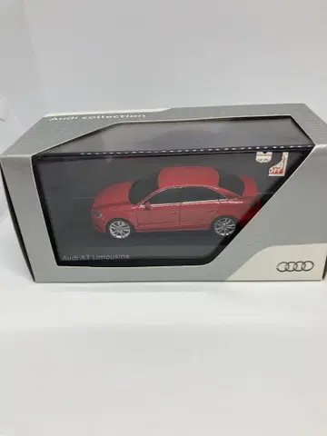 딜러 특주 1/43 미니카 Audi A3 Limousine 레드