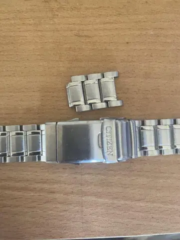 CITIZEN 프로 마스터 스테인리스 스틸 메탈 벨트 22mm